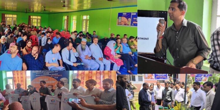 Entrepreneurship Mela under Mission YUVA organised at Zainapora Shopian