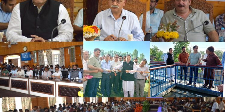 Javid Dar reviews Muharram arrangements in Sumbal Bandipora