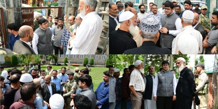 DC Ganderbal reviews arrangements for Eid-ul-Adha