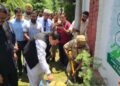 Ministers participate in plantation drive at Baramulla