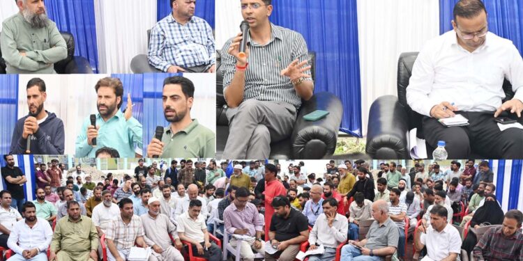 Block Diwas held at Ramnagri Shopian