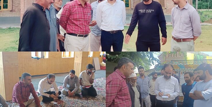 ADC Bandipora visits Imambaras, reviews arrangements
