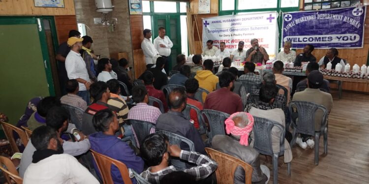 AHD Jammu concludes awareness campaign in remote areas of Ramban district