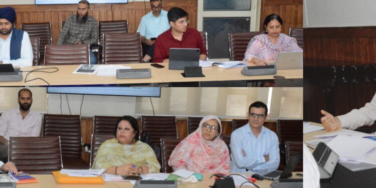 CS reviews urban transformation, livelihood generation schemes of H&UDD