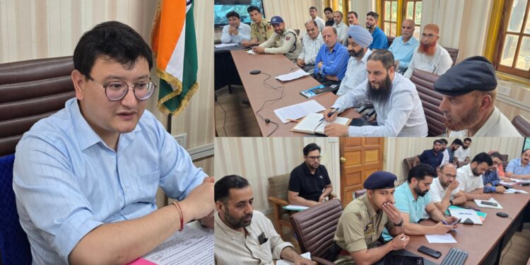 DC Baramulla chairs meeting to finalize Muharram arrangements