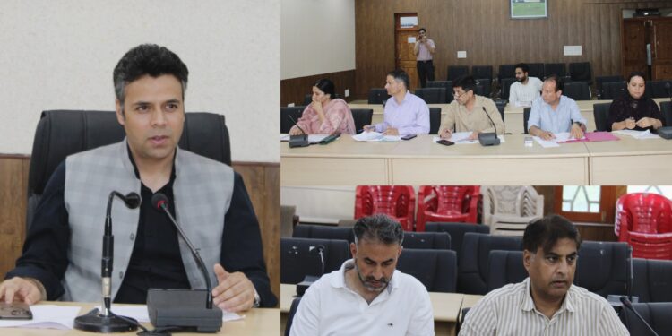 DC Budgam chairs DCIC meeting, reviews Heritage Preservation projects