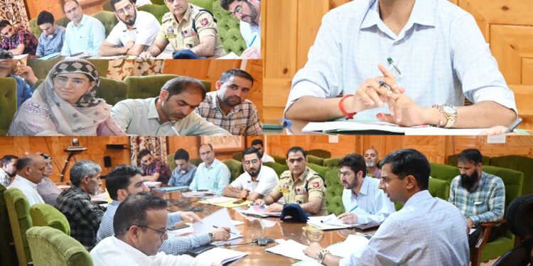 NCORD meeting: DC reviews anti- drug & substance abuse measures at Shopian