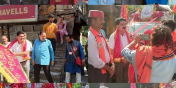 DDC Chairman flags off Annual Chandi Mata Yatra from Cheka Gurakha to Dudu Basantgarh