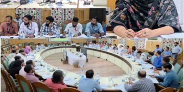 DDC Kupwara chairs DLRC meet; emphasizes financial inclusion, timely implementation of flagship schemes