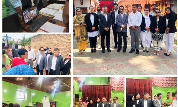 DLSA Srinagar conducts comprehensive Inspection of Central Jail Srinagar, Legal Aid Clinics