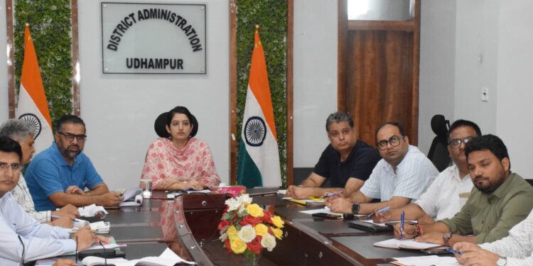 District Capex Budget 2025-26 proposals discussed at Udhampur
