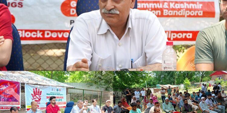 Distt admin B’pora intensifies IEC campaign against drug abuse across panchayats