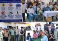 Traffic awareness programme held at Laroo Bus Stand