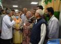 Sakeena Itoo visits District Hospital Bandipora, takes stock of its functioning