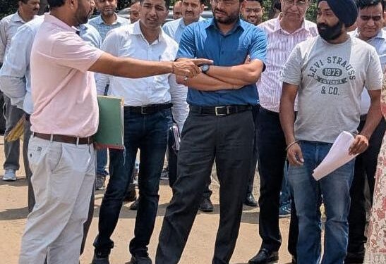 DC Jammu stresses punctuality, diligent public services during Bhalwal tour