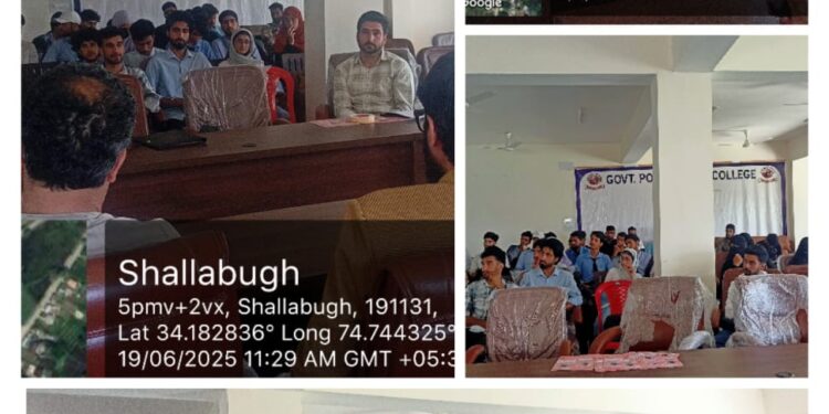 NMBA: Awareness programme on drug de- addiction and prevention held at Ganderbal