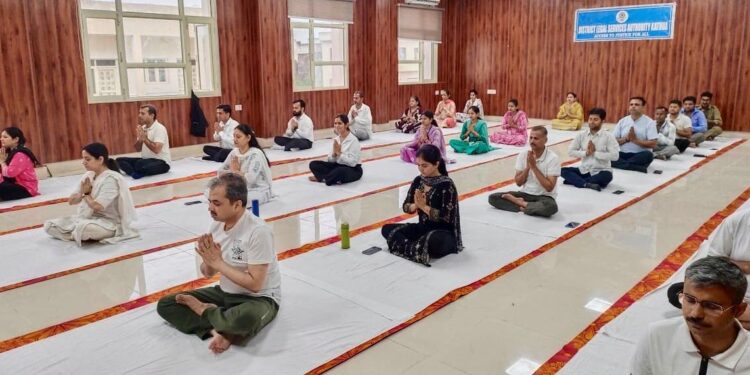 DLSA Kathua celebrates International Yoga Day
