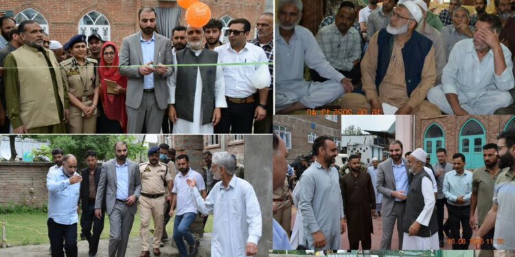 DC Pulwama conducts extensive visit to Imambaras, reviews Muharram arrangements