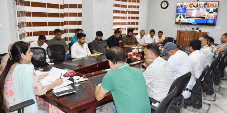 DAJGUA: DC Udhampur pitches for mission mode completion of JJM schemes in tribal villages