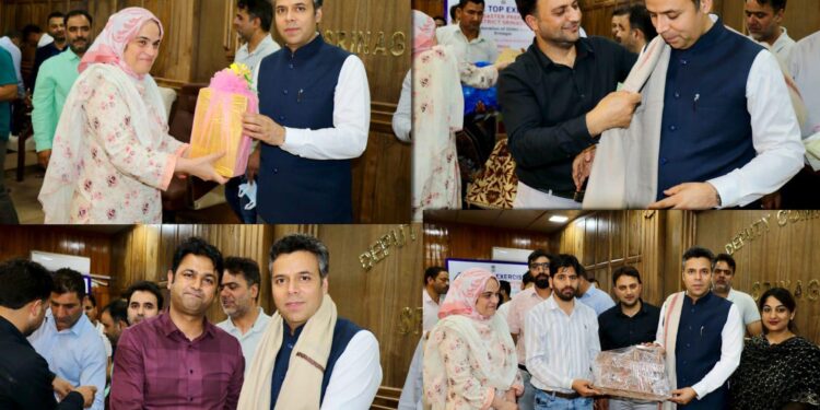 Distt admin Srinagar bids affectionate farewell to outgoing DC, Dr. Bilal Mohi-Ud-Din Bhat