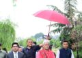 Lieutenant Governor visits Balidan Stambh in Srinagar