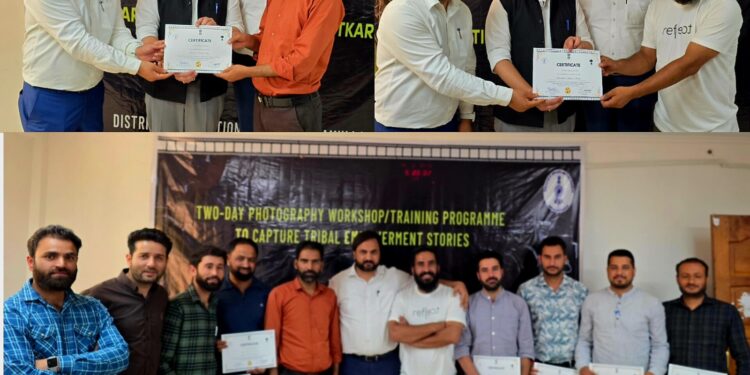 DAJGUA: Two-day Photo/Videography Training program by DIPR Baramulla concludes