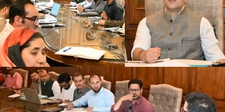 Maiden DLIC meeting under Mission YUVA held at Kulgam