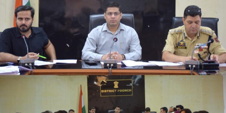 Deputy Commissioner Poonch chairs NCORD meeting