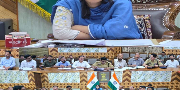 DC Kupwara chairs NCORD meeting, directs to intensify IEC activities