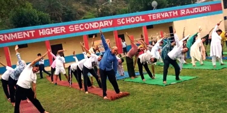 Yoga Sessions organized across Rajouri as a prelude to International Day of Yoga-2025