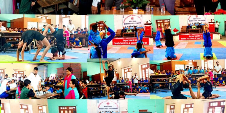 DYSS Kishtwar hosts District Level Chess & Yoga Tournament for Boys and Girls