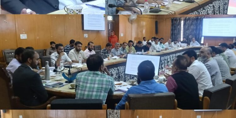 DDC Pulwama chairs DLRC meeting for 4th Quarter of FY 2024-25