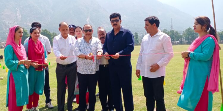 Sports passion overwhelms Chowgan Ground Kishtwar amid inauguration of Inter-Zonal District Tournament