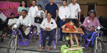 4- Day free appliances distribution camp concludes at Udhampur