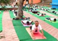 Mega Yoga Event organized at Baba Chamliyal Shrine as prelude to Int’l Yoga Day