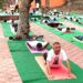 Mega Yoga Event organized at Baba Chamliyal Shrine as prelude to Int’l Yoga Day