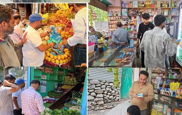 Market checking conducted in Pulwama ahead of Eid-ul-Adha