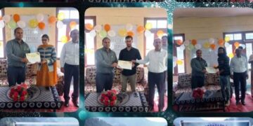 SDM Dudu felicitates students of GHSS Jakhed for outstanding board results