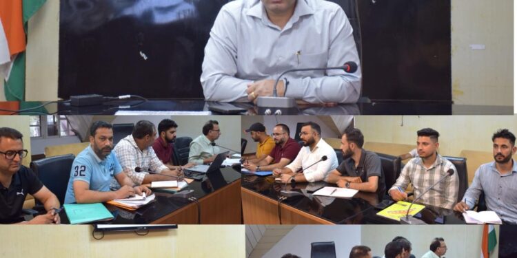 Deputy Commissioner reviews status of PMGSY projects in Poonch
