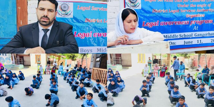 LSUC Ganderbal conducts legal awareness program for children