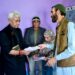Lieutenant Governor meets the family of martyr Syed Adil Hussain at Anantnag, hands over appointment letter to his wife on compassionate ground