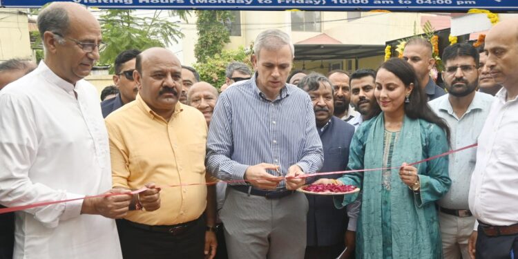 CM Omar Abdullah inaugurates Public Outreach ‘Raabita’ Office in Jammu