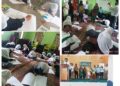 Drawing Competition on Nasha Mukt Bharat Abhiyaan held at GBHSS Ganderbal