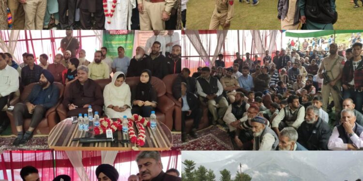 MLA Sajjad Shaheen inaugurates Nagar Van Doba Park at Banihal