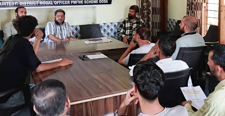 Awareness workshop on PMFME Scheme held at Panchayat Shiva-Doda