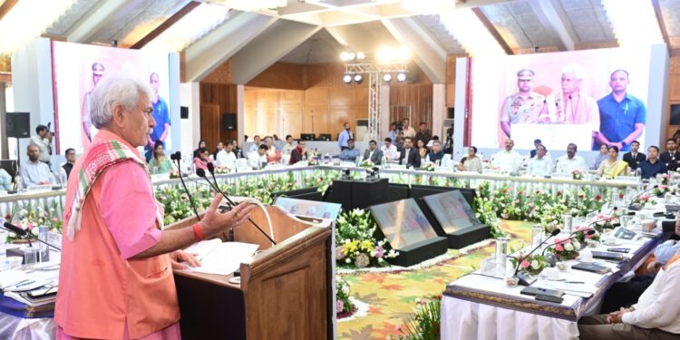 Lieutenant Governor addresses Tourism Secretaries’ meet of UTs at Srinagar