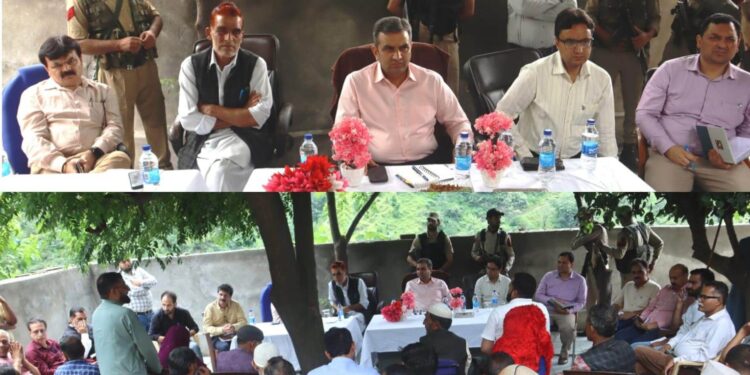 DC Ramban convenes Public Outreach camp at Rajgarh