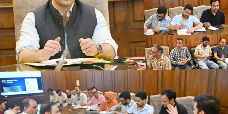 DC Kulgam takes review of Mission YUVA; assesses implementation, progress