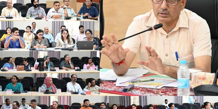 One day sensitization workshop on NVBDCP held at DC Office Samba