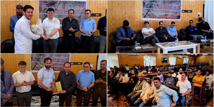 Distt admin B’la bids farewell to ADDC & CPO; welcomes new CPO & AO